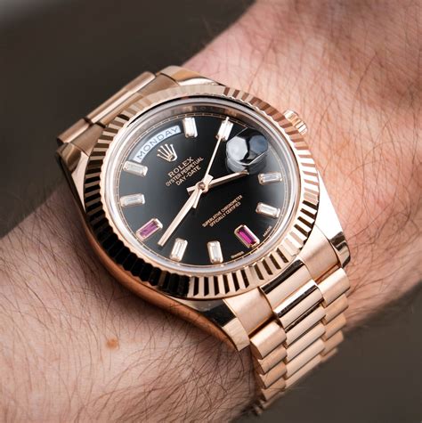 rolex day date 41mm gold.